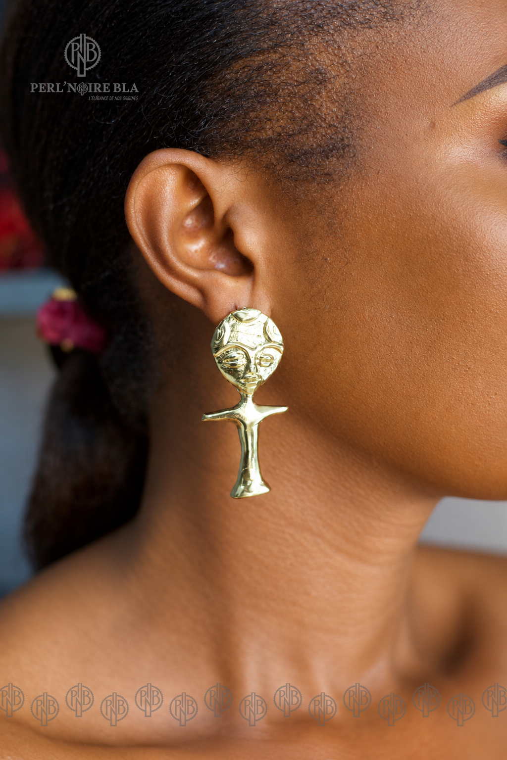 BOUCLES D'OREILLES POUPEE ASHANTI