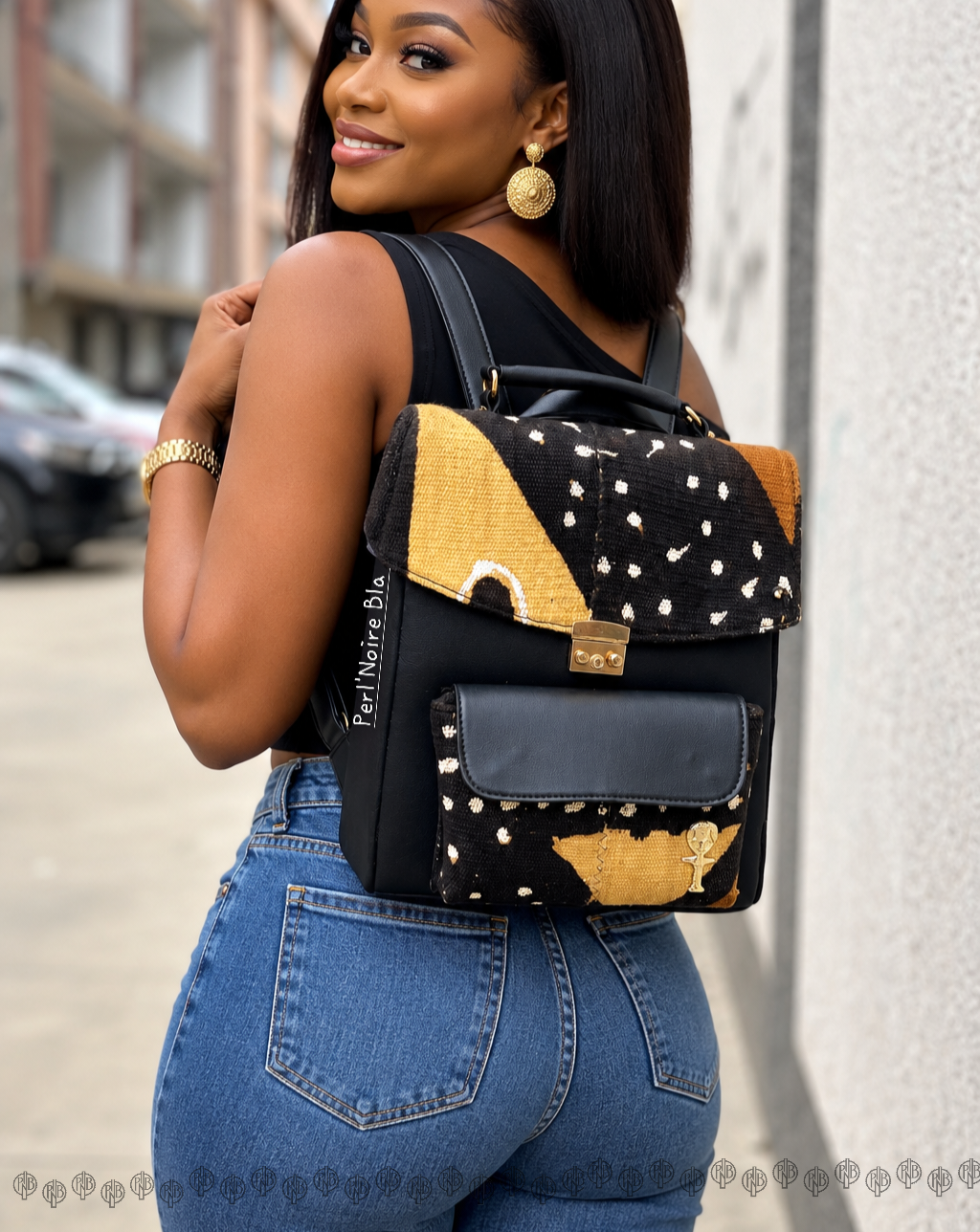 SAC A DOS BOGOLAN  (POUPEE ASHANTI)