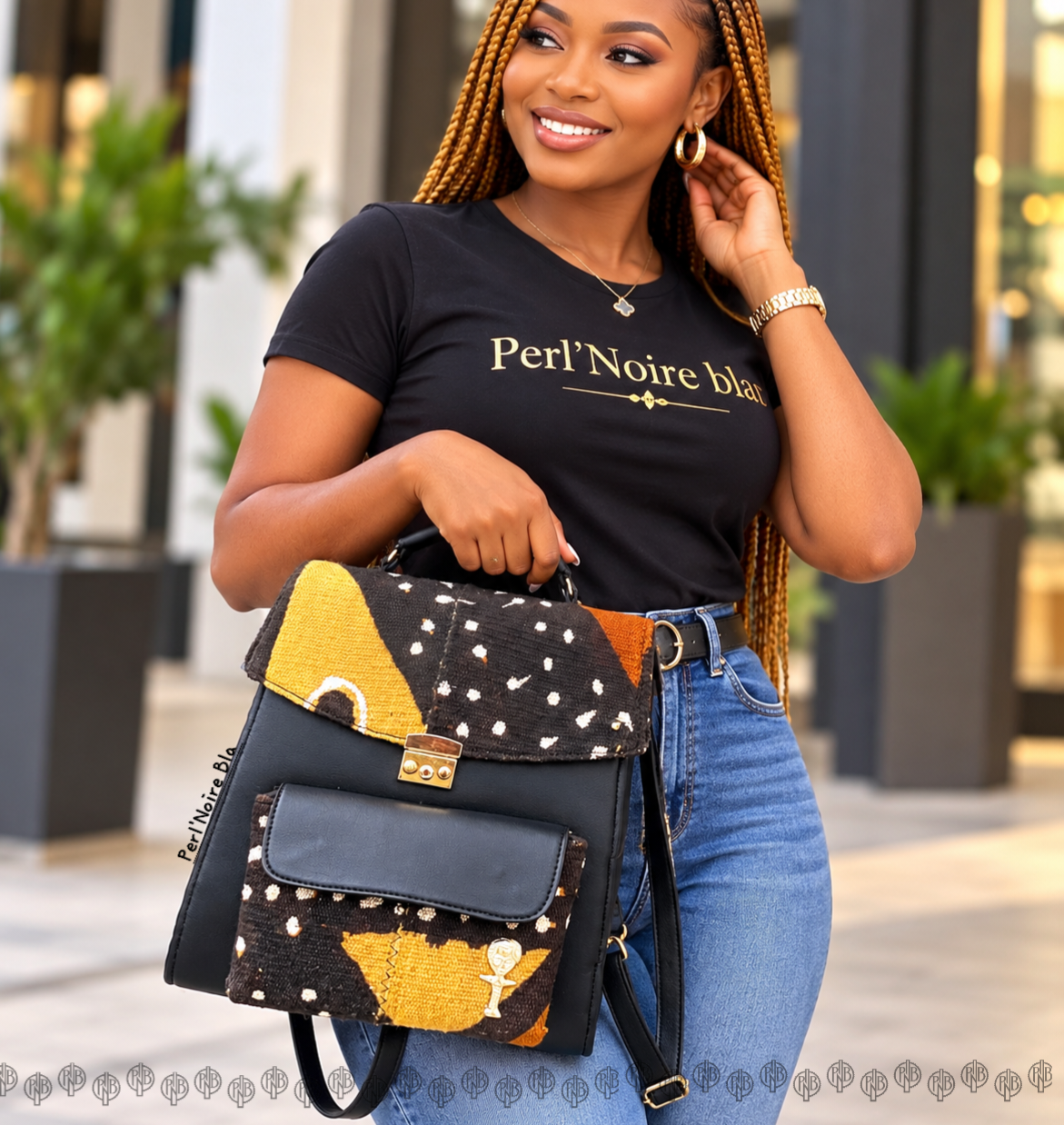 SAC A DOS BOGOLAN  (POUPEE ASHANTI)