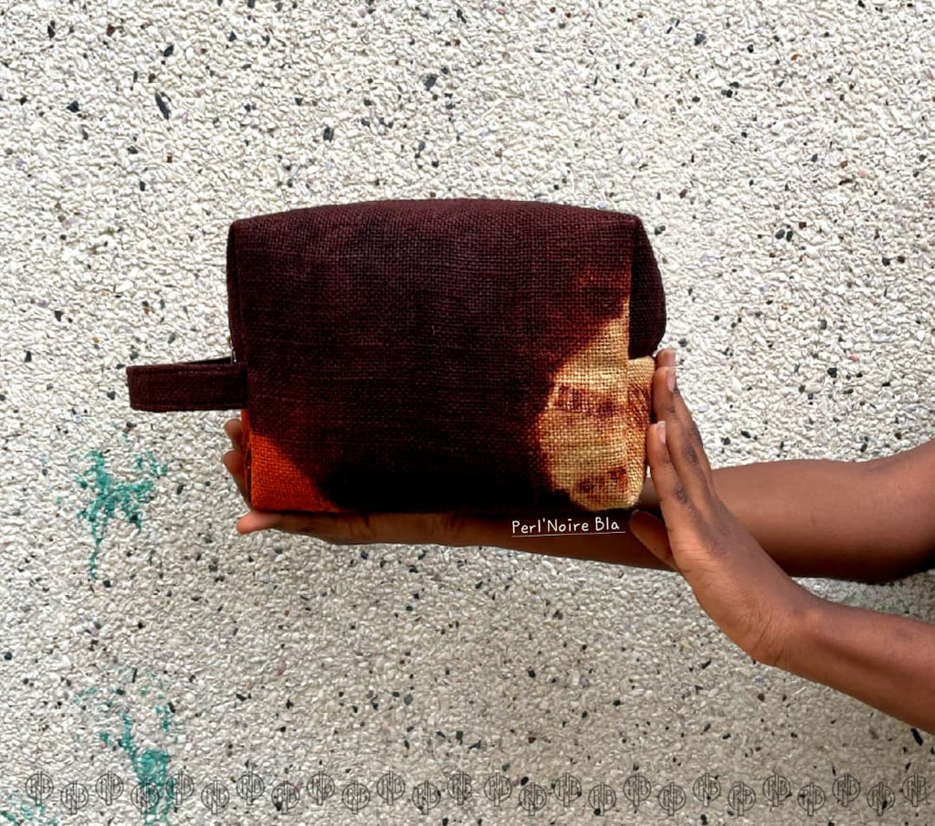 POCHETTE RAPHIA (POIDS AKAN)