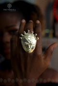BAGUE TETE DE MASQUE